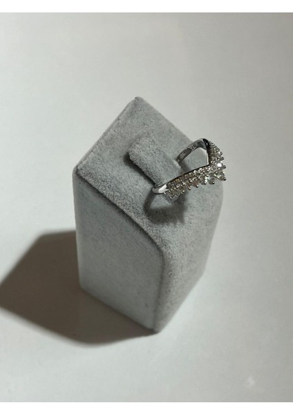 Swarovski Taşlı Beyaz Yüzük