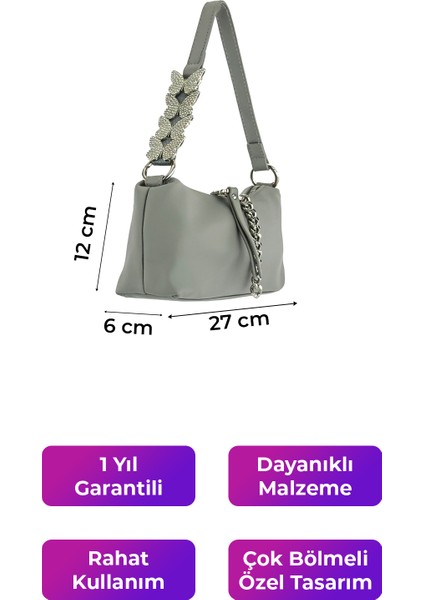 Kriste Bell Kadın Çanta Gri 26469 fiyatları
