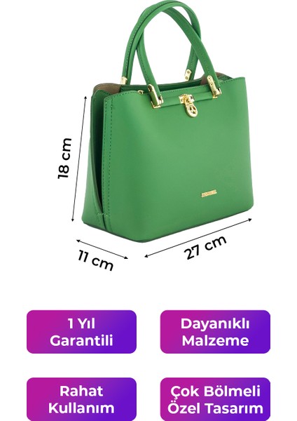 Kriste Bell Kadın Çanta Çim Yeşili 7190 fiyatları