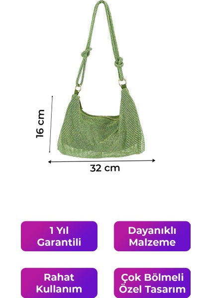 Kriste Bell Kadın Çanta Yeşil 26393 fiyatları