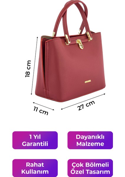 Kriste Bell Kadın Çanta Kırmızı 7190 fiyatları