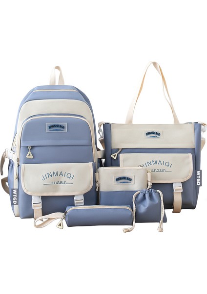 5 Parçalı Büyük Kapasiteli Sırt Çantası (Yurt Dışından)