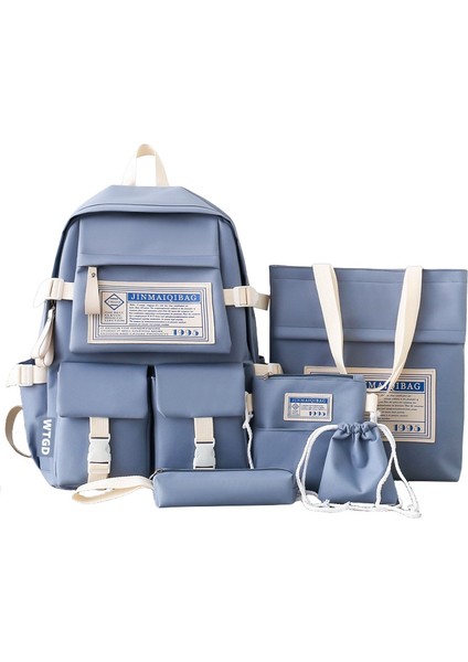 5 Parçalı Büyük Kapasiteli Sırt Çantası (Yurt Dışından)