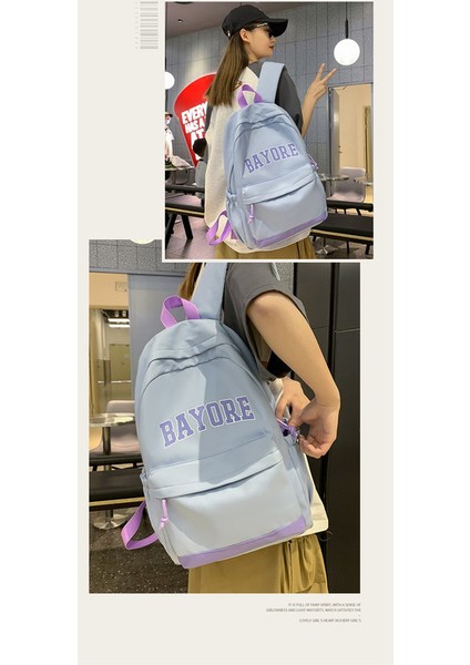 Düz Renk Mektup Sırt Çantası (Yurt Dışından) modelleri