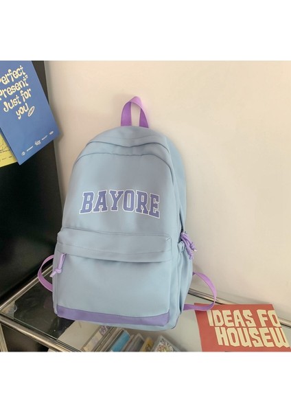 Düz Renk Mektup Sırt Çantası (Yurt Dışından) fırsatları