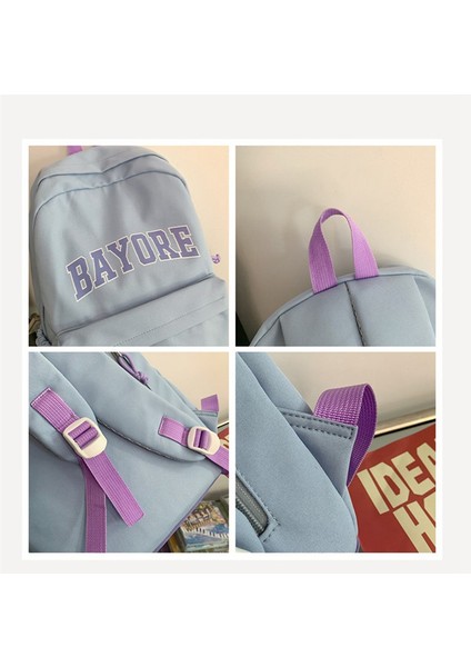 Düz Renk Mektup Sırt Çantası (Yurt Dışından) indirimleri