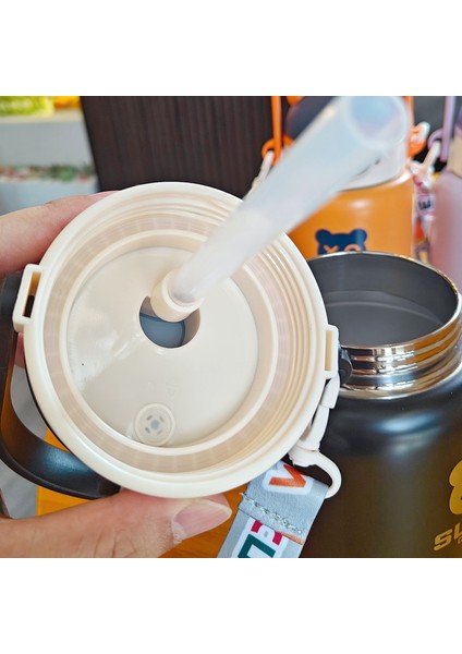 Sweet Ruı Çocuk Diyagonal Yalıtımlı Su Şişesi 600ML (Yurt Dışından)