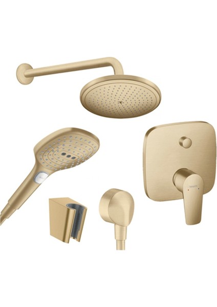 Talis E Ankastre Set Mat Bronz