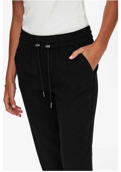 Kadın Lastikli Paça Pantolon - 15203946