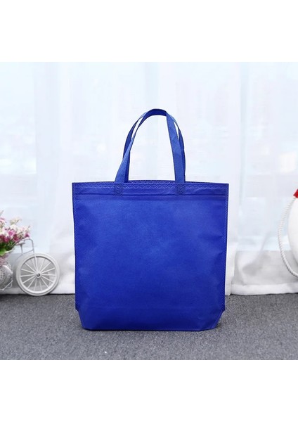 36X45CM Tarzı Etya Büyük Kapasiteli Katlanabilir Alışveriş Çantaları Yeniden Kullanılabilir Alışverişçi Kadın Çantaları Dokunmamış Kumaş Omuz Çantası Depolama Organizatör Tote (Yurt Dışından)