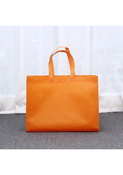 36X45CM Tarzı Etya Büyük Kapasiteli Katlanabilir Alışveriş Çantaları Yeniden Kullanılabilir Alışverişçi Kadın Çantaları Dokunmamış Kumaş Omuz Çantası Depolama Organizatör Tote (Yurt Dışından)