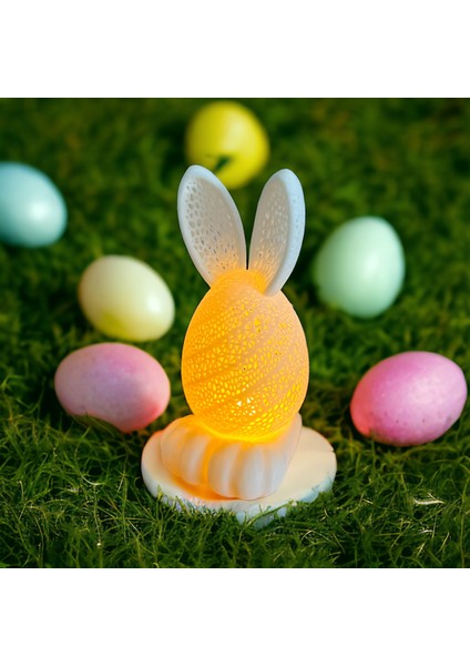 Paskalya Easter Işıklı Tavşan