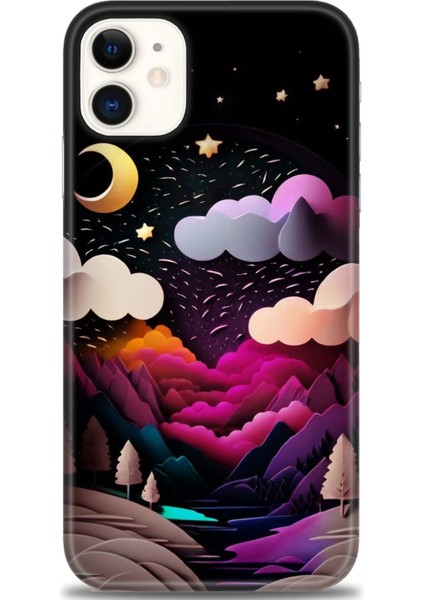 Apple iPhone 11 Uyumlu Kılıf Hd Kalite Desenli Baskılı Kılıf - Ü (17)