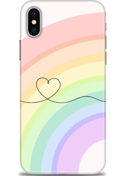Apple iPhone x Uyumlu Uyumlu Kılıf Hd Kalite Desenli Kalite Desenli Baskılı Kılıf - D (54)