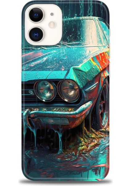 Apple iPhone 12 Uyumlu Kılıf Hd Kalite Desenli Baskılı Kılıf - L (17)