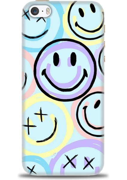 Apple iPhone 5 Uyumlu Uyumlu Kılıf Hd Kalite Desenli Kalite Desenli Baskılı Kılıf - B (2)