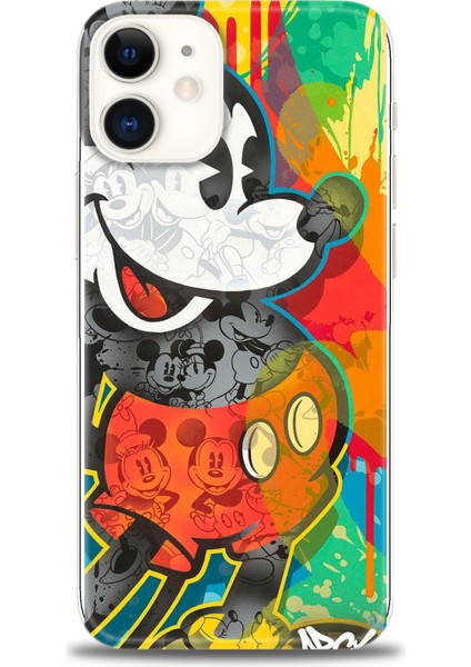 Apple iPhone 12 Mini Uyumlu Uyumlu Kılıf Hd Kalite Desenli Kalite Desenli Baskılı Kılıf - N (97)