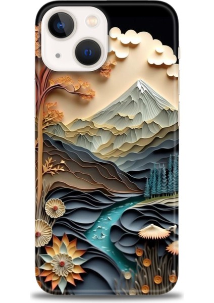 Apple iPhone 15 Uyumlu Uyumlu Kılıf Hd Kalite Desenli Kalite Desenli Baskılı Kılıf - Ü (10)