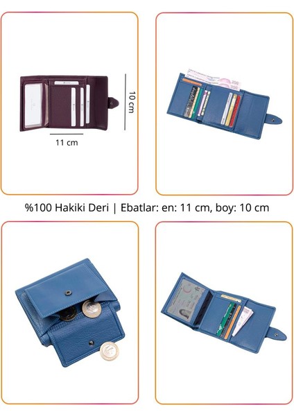 Grande Hakiki Deri Kadın Cüzdan Taba 2633 fiyatları