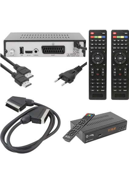 Magbox Pluton S Full Hd Yedek Kumandalı Scart Kablolu Kasalı Uydu Alıcısı