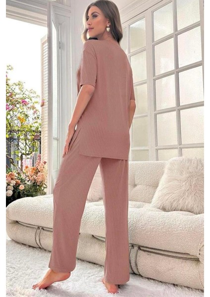 Viskon Vizon Yırtmaç Detaylı Ikili Takım fiyatları