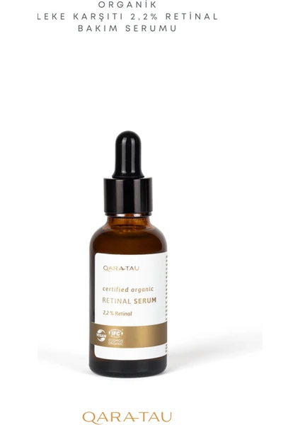 Organik Leke Karşıtı 2,2% Retinal Bakım Serum 30 ml