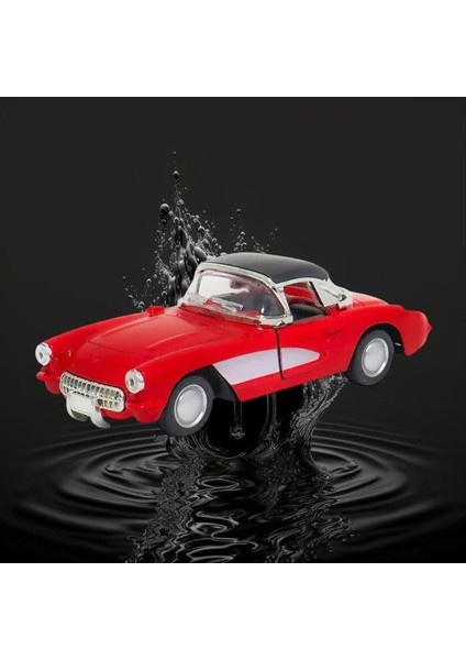 Nostaljik Metal Çek Bırak Araba Kırmızı Kapılar Açılır ( 1/36 Ölçek ) Mod:2 fiyatları