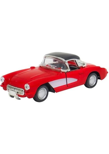 Nostaljik Metal Çek Bırak Araba Kırmızı Kapılar Açılır ( 1/36 Ölçek ) Mod:2 indirimleri