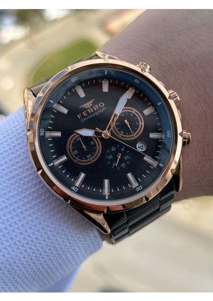 Iç Fonksiyonları Aktif Chronograph 30 mt Su Geçirmez Erkek Kol Saat XF001