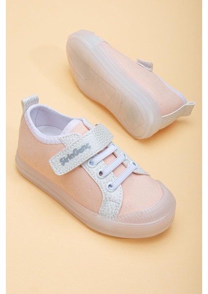 Şirinbebe Şiringenç Keten Somon Kız Ilkadım Bebek Çocuk Ayakkabısı modelleri