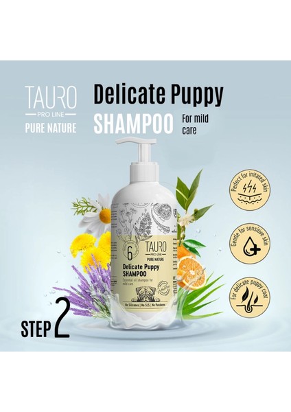 Pure Nature Delicate Puppy Hassas Tüyler İçin Yavru Köpek Şampuanı 400 ML indirimleri