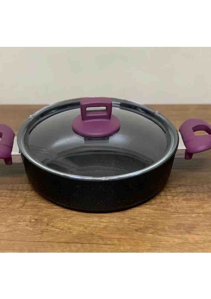 Gratina 28 cm Granit Karnıyarık Tenceresi 4mm
