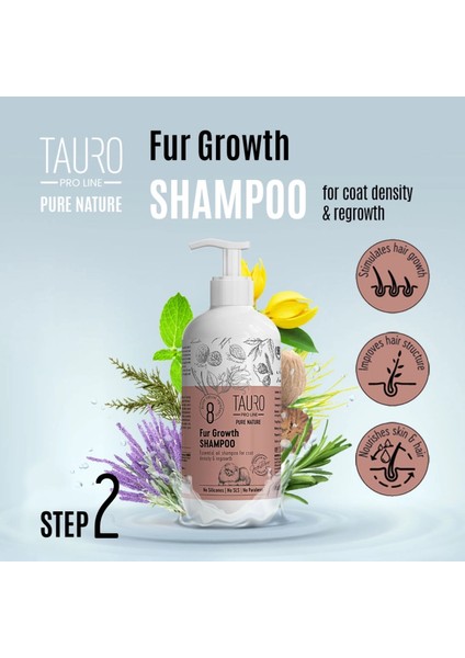Pure Nature Fur Growth Tüy Büyümesini Destekleyen Şampuan 400 ML indirimleri