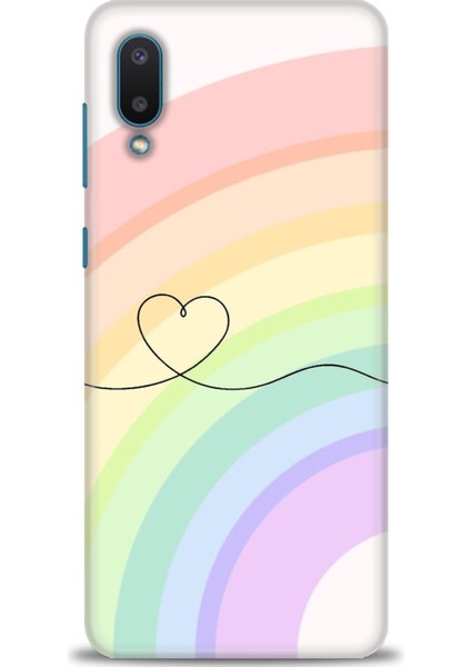 Samsung Galaxy A02 Uyumlu Kılıf Hd Baskılı Kılıf - D (54)