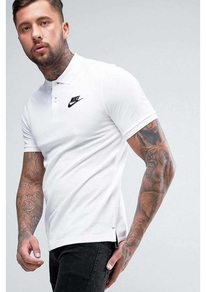 Polo Tişört Nsw Ce Polo Match Up Erkek Tişört 909746-100-BEYAZ modelleri