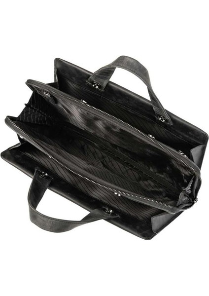 Grande Erkek Deri Evrak Çantası Siyah 6873 indirimleri