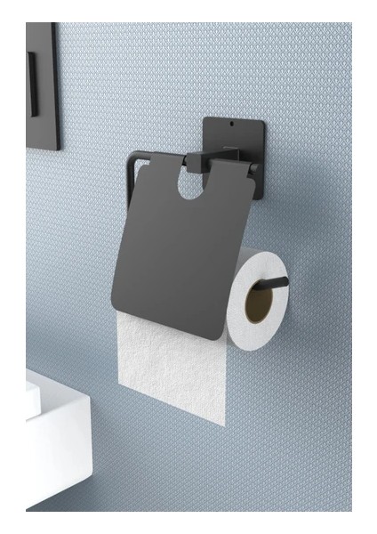 Yapışkanlı Kolay Monte Kapaklı Wc Kağıtlık