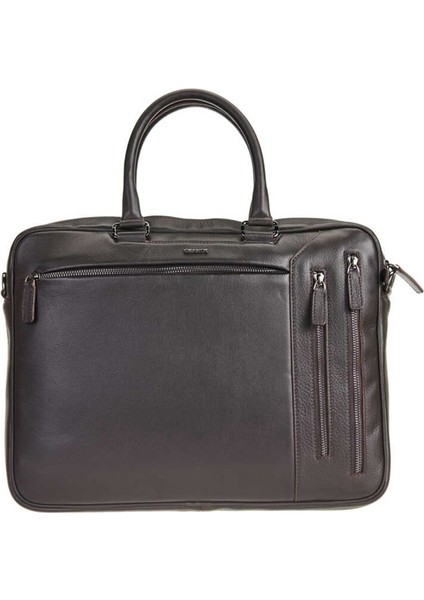 Grande Erkek Deri Evrak Çantası Kahve 6883