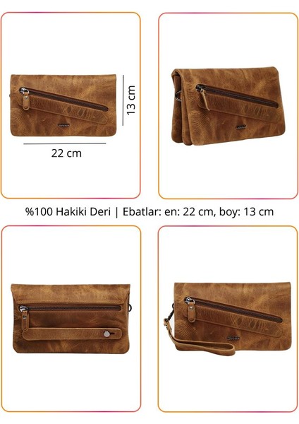 Grande Erkek Deri El Portföy Çanta Kahve 4272 fiyatları