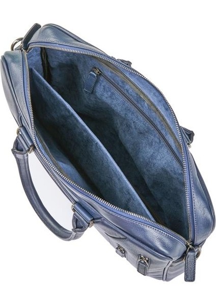 Grande Erkek Deri Evrak Çantası Lacivert 6883 indirimleri