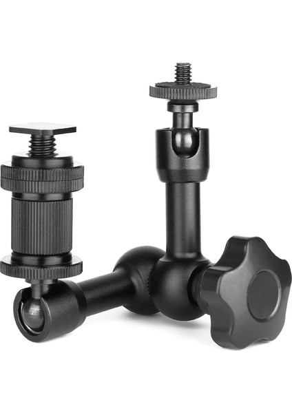 7" Inç Magic Arm Sihirli Kol Flaş , Mikrofon , LED , LCD Montör , Aksiyon Kamerası ve Telefon Bağlamak Için.