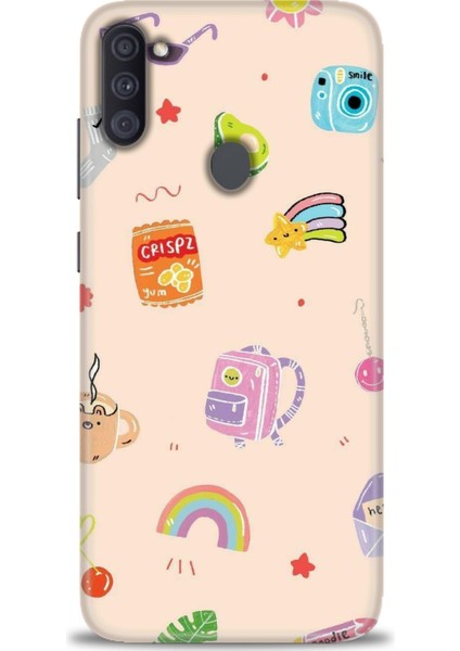 Samsung Galaxy M11 Uyumlu Kılıf Hd Baskılı Kılıf - F (79)