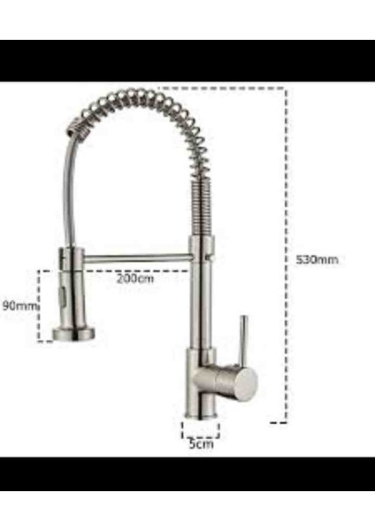 Zeyzeyyapi Inox Endüstriyel Mutfak Bataryası Musluk