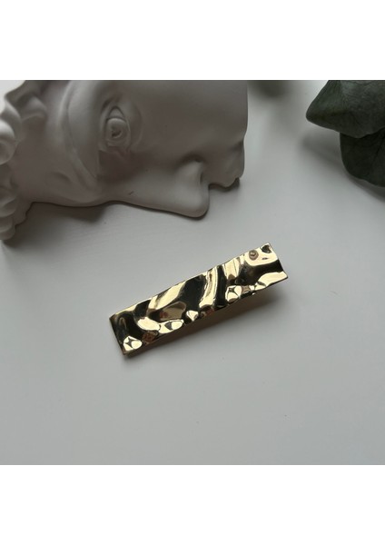 Gold Dalgalı Yan Toka