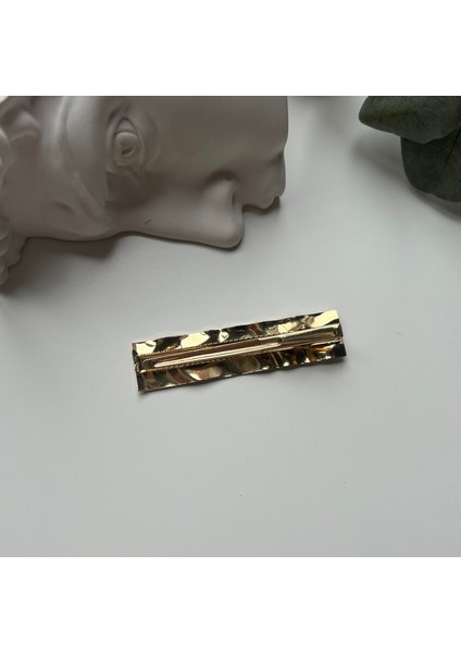 Gold Dalgalı Yan Toka