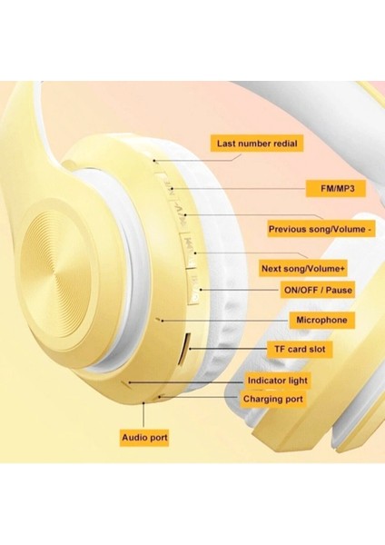 P68 Bluetooth Kablosuz Stereo Kulaklık modelleri
