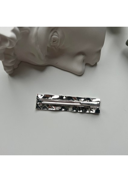 Silver Dalgalı Yan Toka