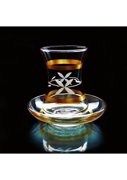 Ince Belli Yıldız Dekor 12 Parça 6 Kişilik Çay Takımı