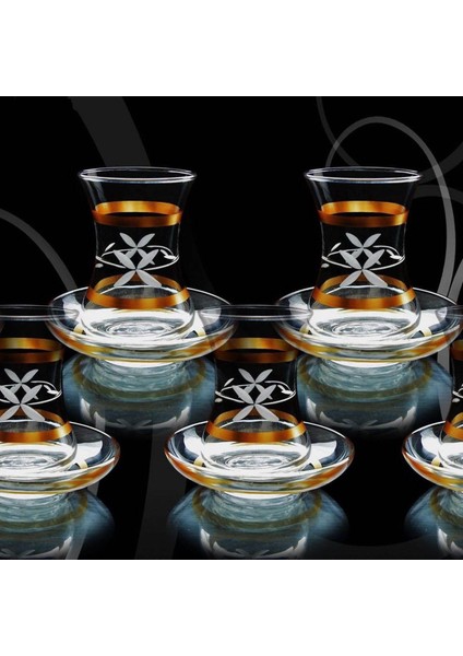 Ince Belli Yıldız Dekor 12 Parça 6 Kişilik Çay Takımı fiyatları