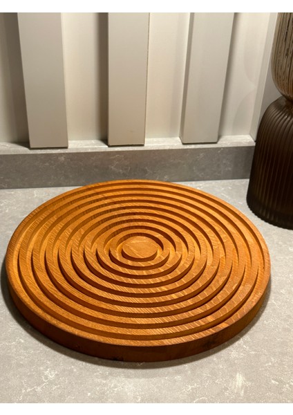 Dekoratif Sunum Tepsisi Ahşap Oymalı Gökkuşağı Sunumluk fiyatları